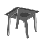 Mint table underside