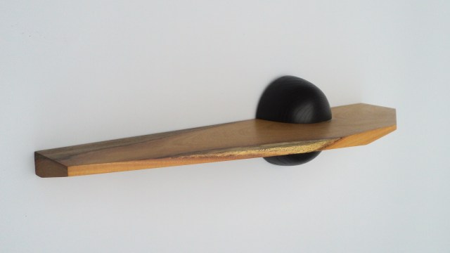 Orbit Series II, Yellowheart - side view